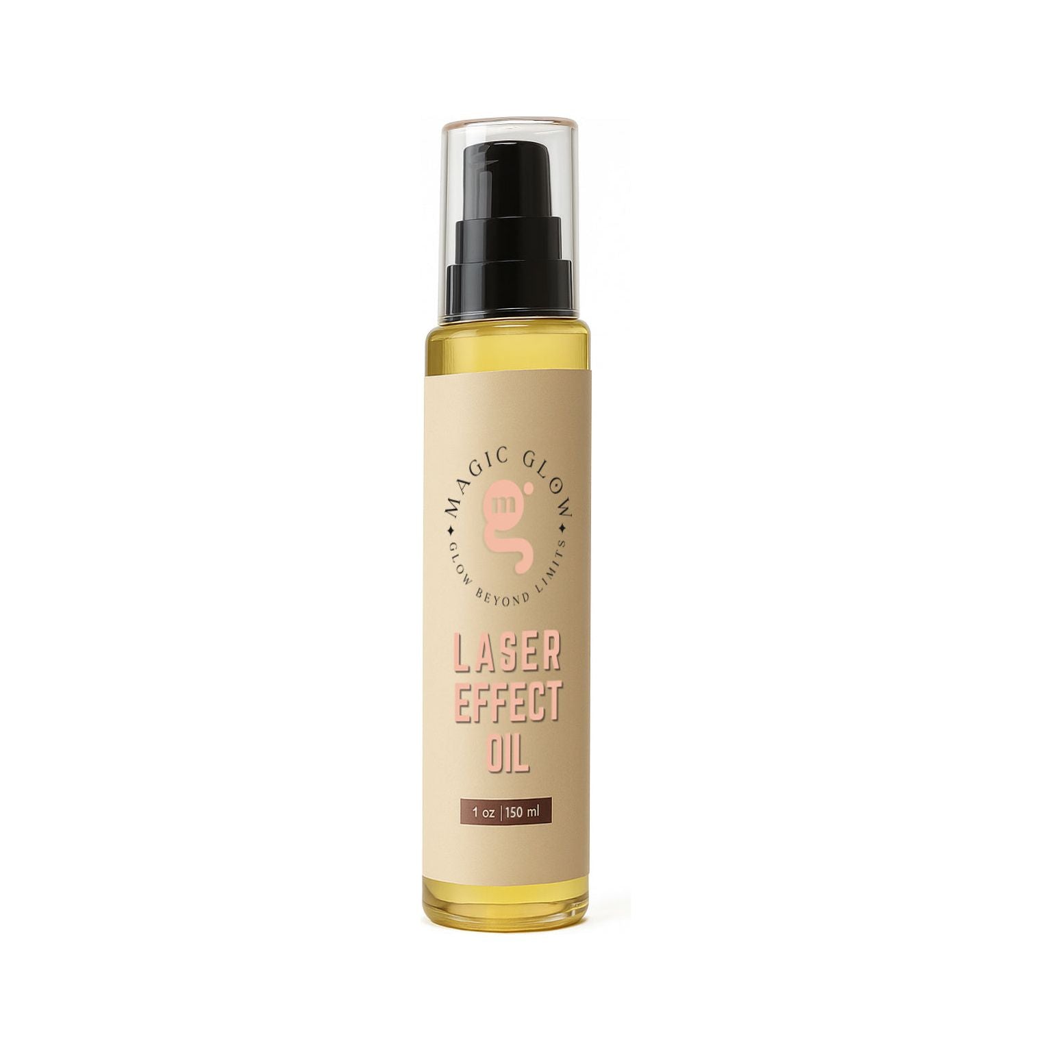 Laser Effect Oil bottle for skin glow and pigmentation treatment