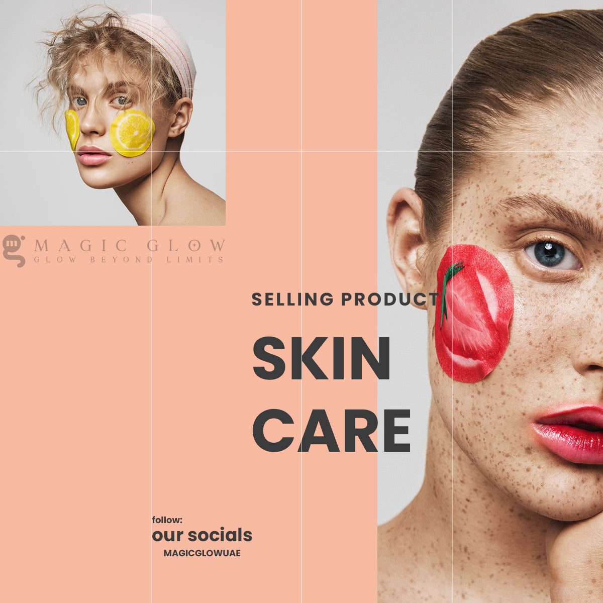 Instagram post about natural skin lightening cream for sensitive areas