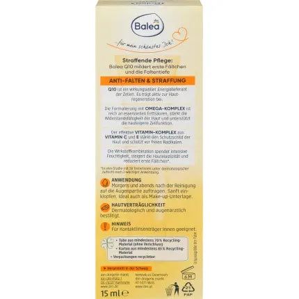 ANTI-FALTEN AUGENCREME